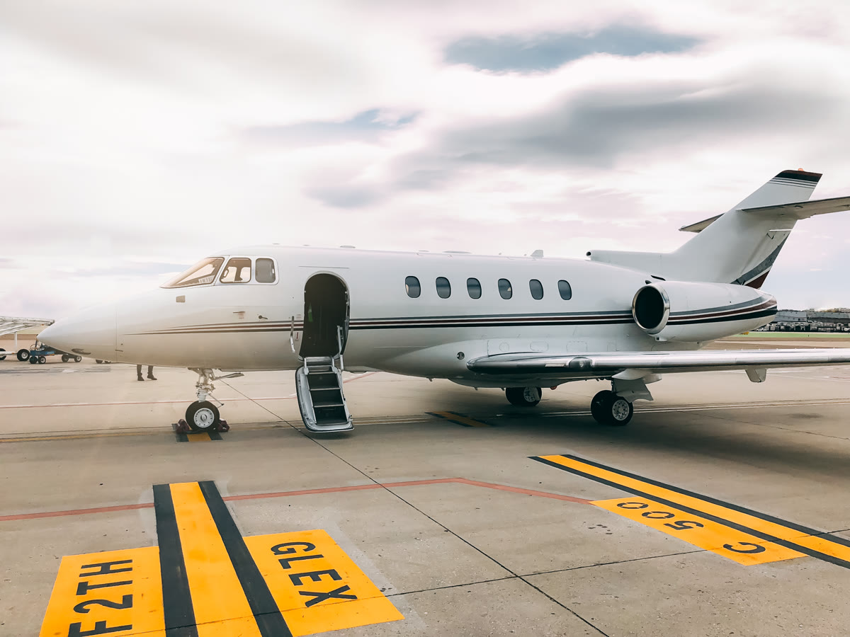 Learjet 45, private Mid-Size