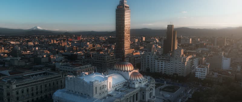Mexico City from the air